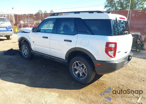 2023 Ford Bronco Sport Badlands из США, поврежденный, VIN 3FMCR9D96PRE07035